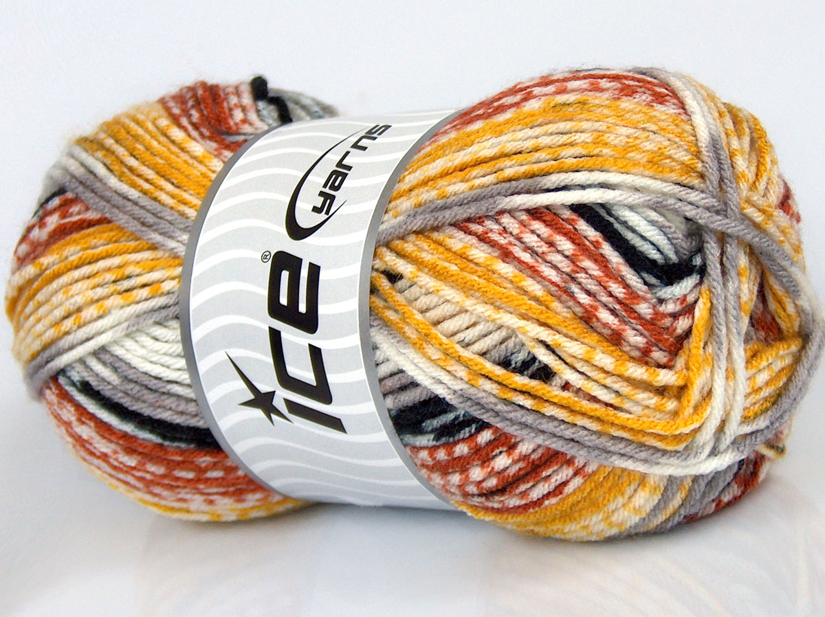 Sale Self-Striping Beyaz Turuncu Gri Altın Siyah
