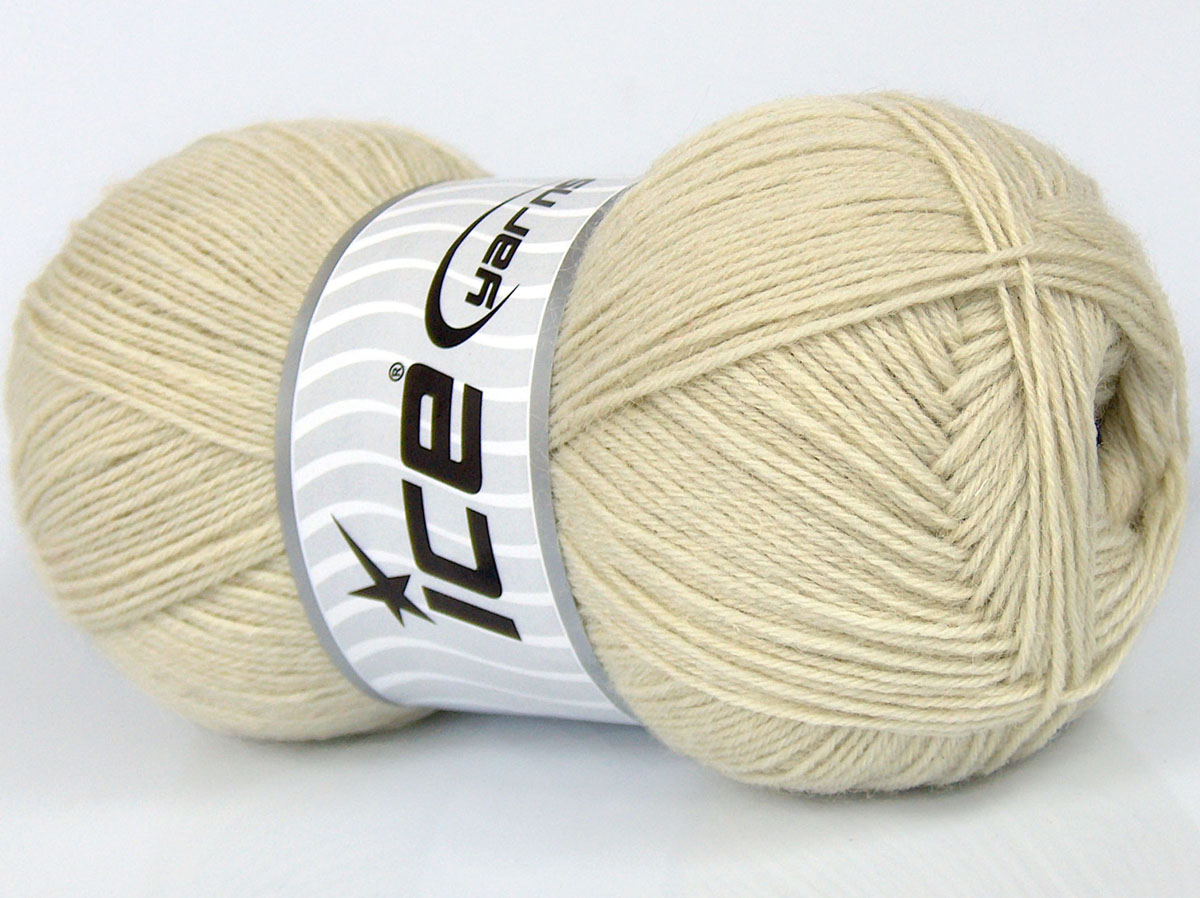 Solid Sock Ekru