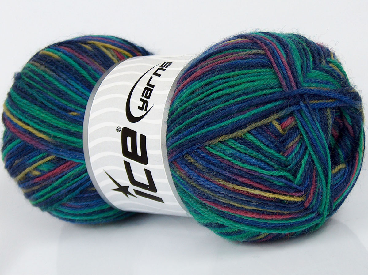 Elite Sock Lavender Shades Yeşil Tonları Mavi Tonları