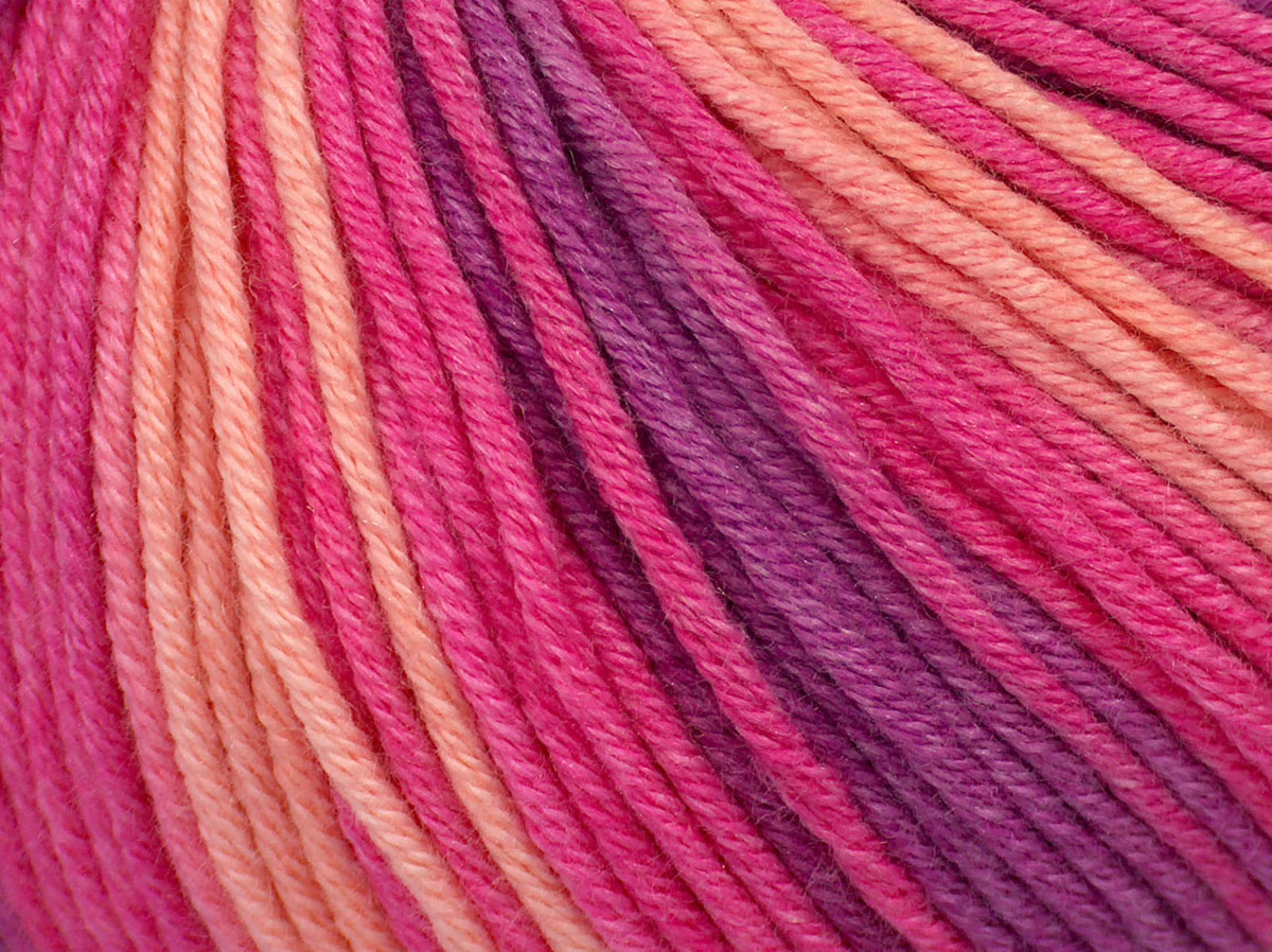 Lorena Batik DK Pembe tonları Leylak