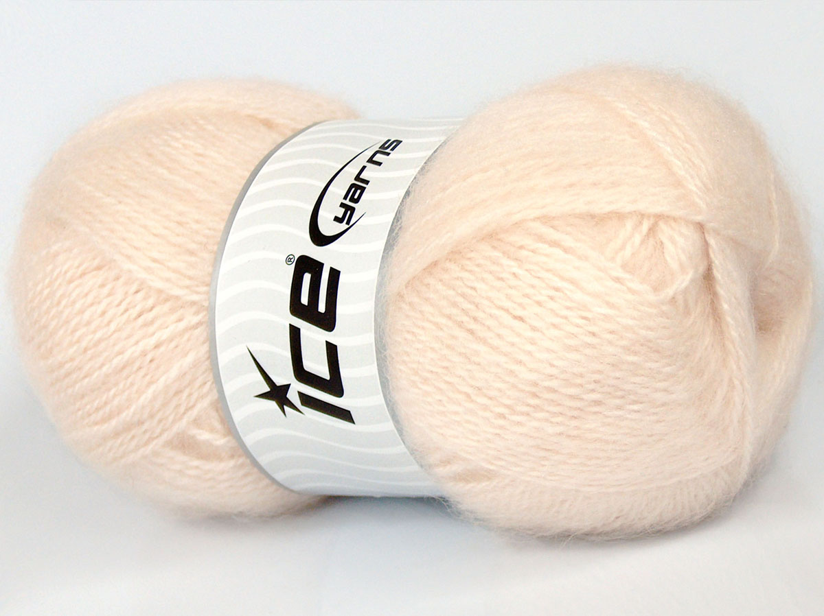 Sale Mohair Wool Blend Light Beige Closeout Yarns Yarn Paradise