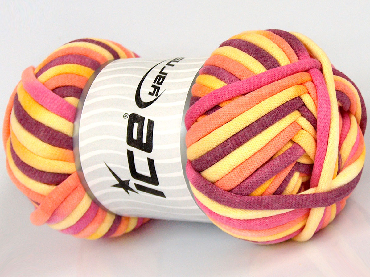 Tube Cotton Jumbo Color Sarı Somon Mor Pembe