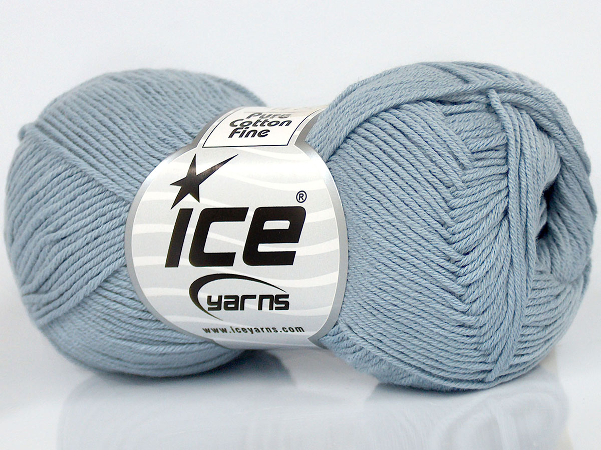 Pure Cotton Fine Açık Mavi
