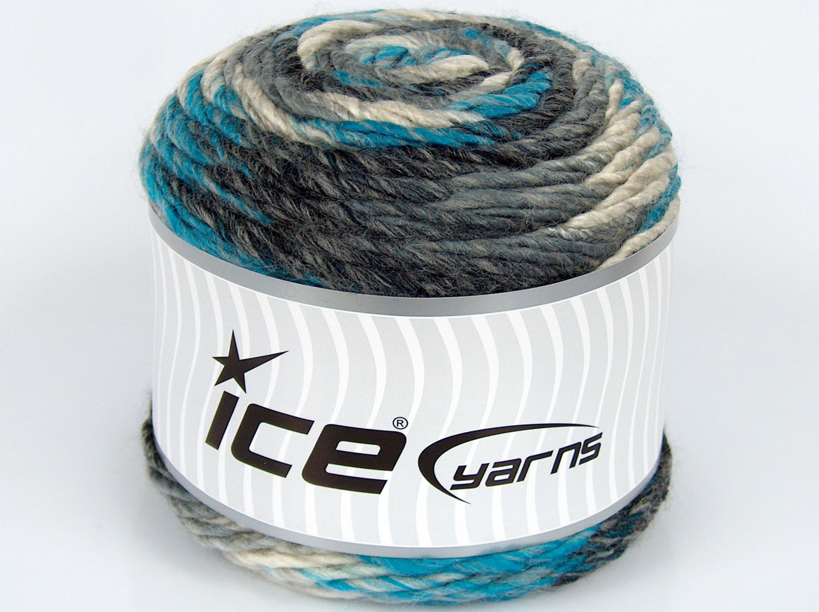 Sale Cakes Yarn Turkuaz Gri Krem Siyah