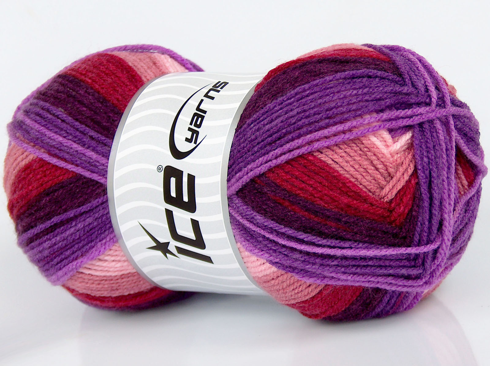 Sale Self-Striping Kırmızı Mor Tonları Pembe tonları