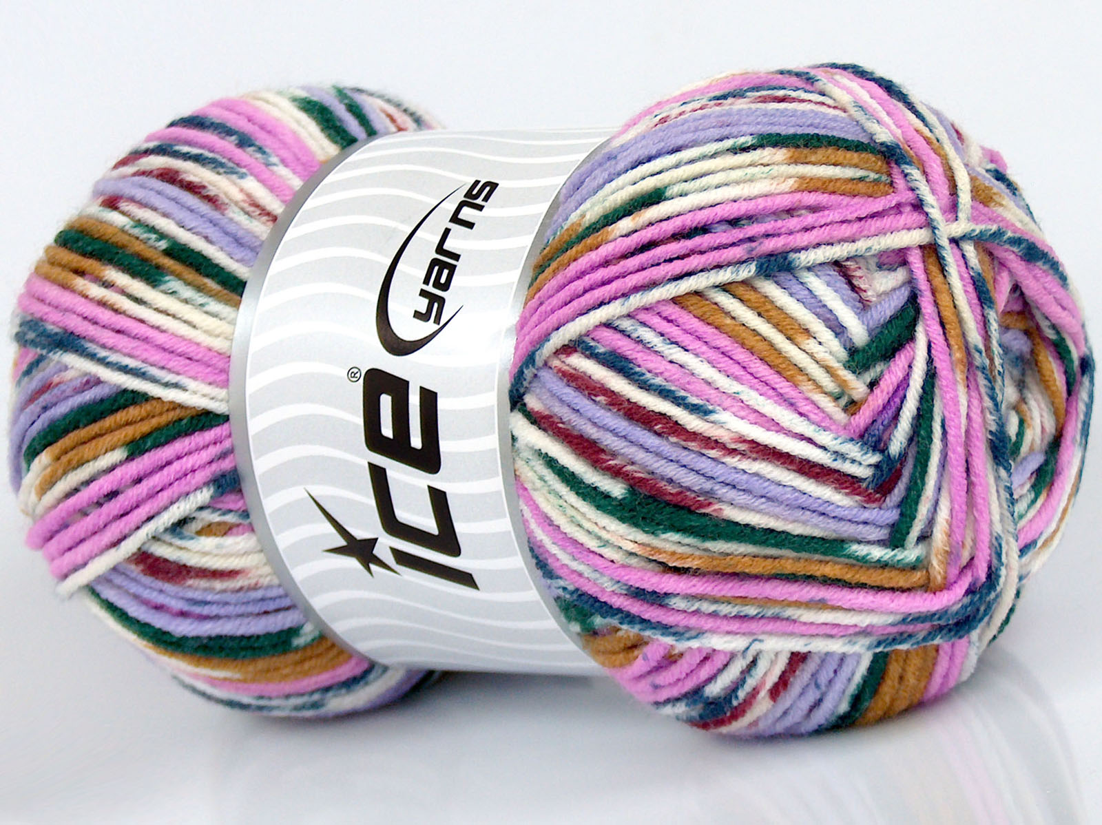 Sale Self-Striping Beyaz Pembe tonları Yeşil Altın