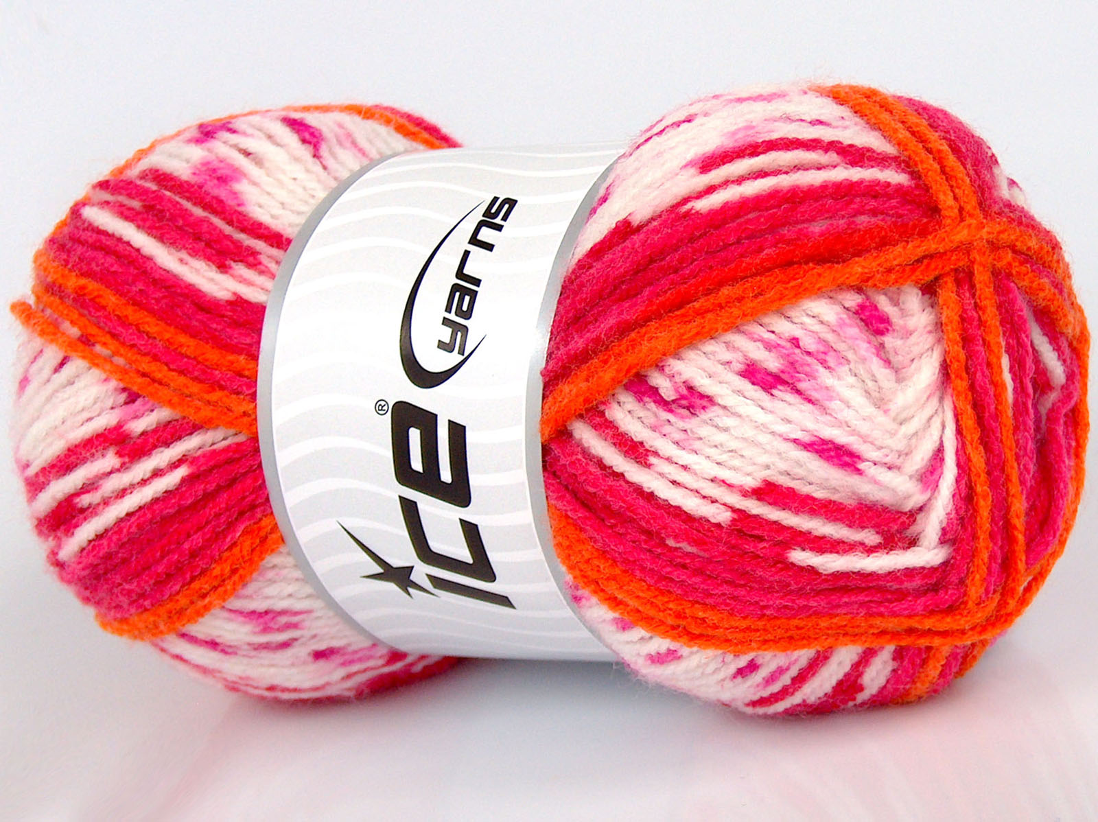 Sale Self-Striping Beyaz Pembe tonları Turuncu