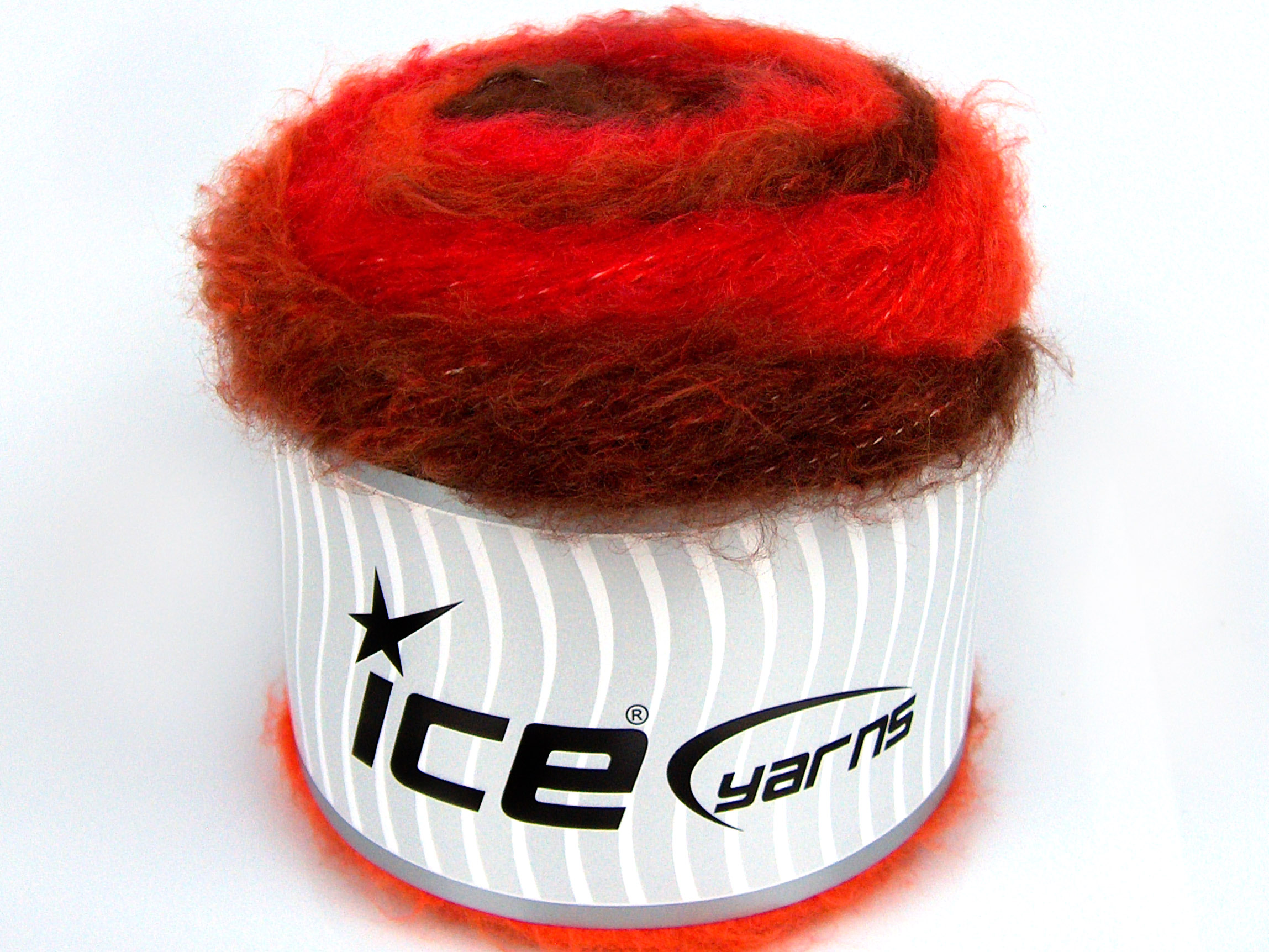 Sale Cakes Yarn Kırmızı Turuncu Kahverengi