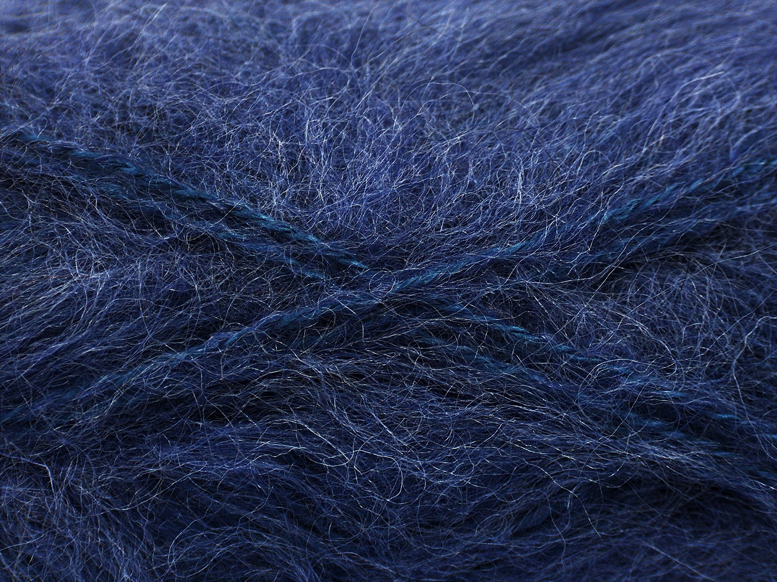 Lot of 4 x 100gr Skeins Ice Yarns MOHAIR CLASSIC (30% Mohair25% Wool) Yarn Dark Lilac - photo 2