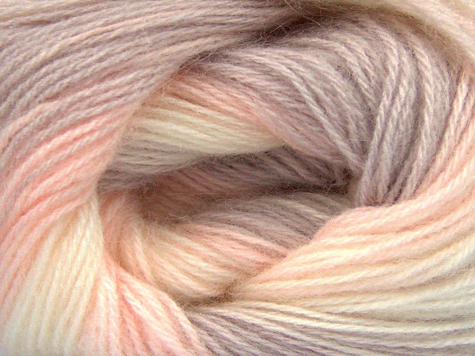 Angora Batik Açık Lila Ekru Bebe Pembesi