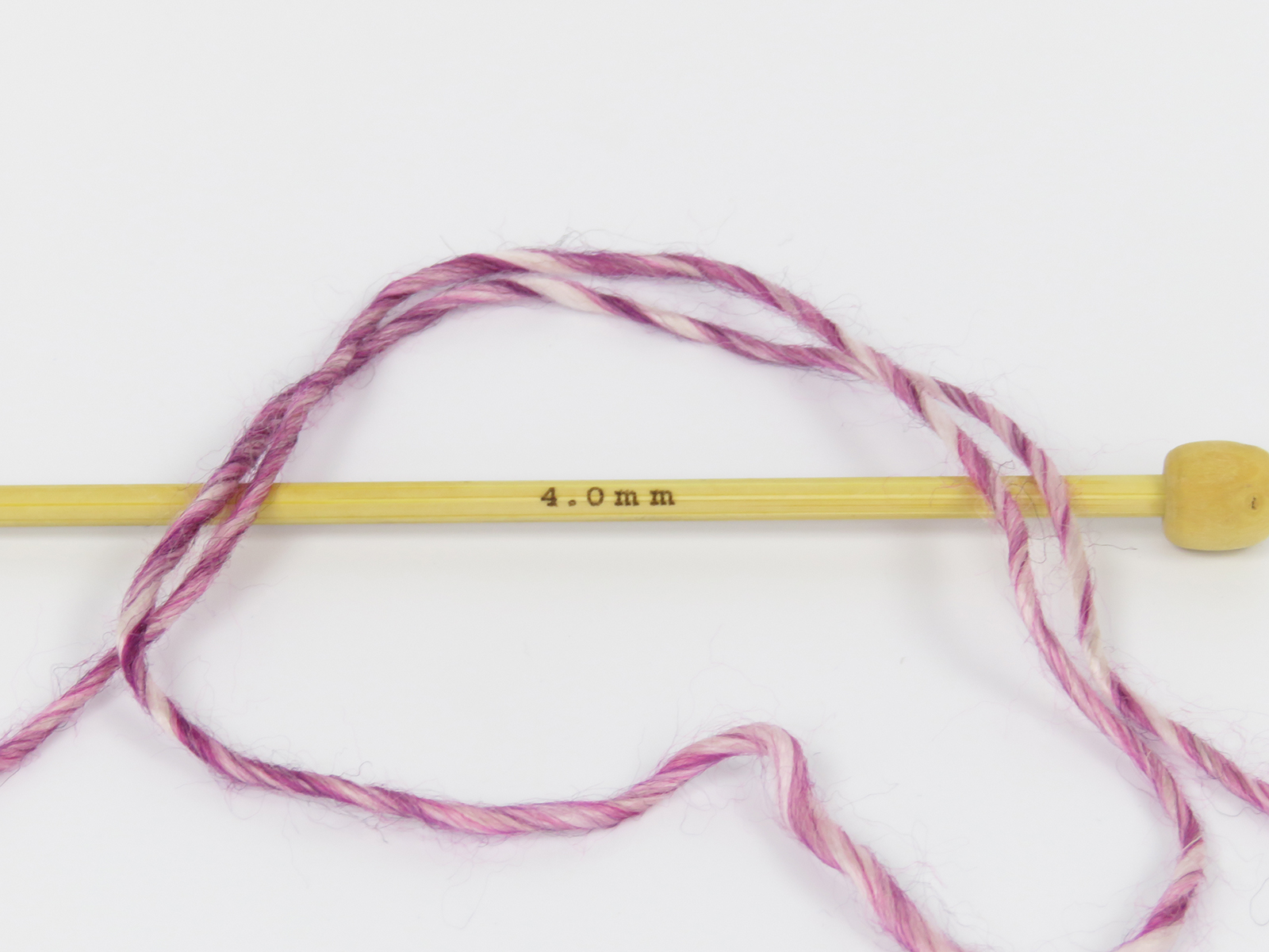 Lot of 2 x 150gr Skeins Ice Yarns CAKES CAMARO (50% Wool) Yarn Fuchsia Cream - photo 3