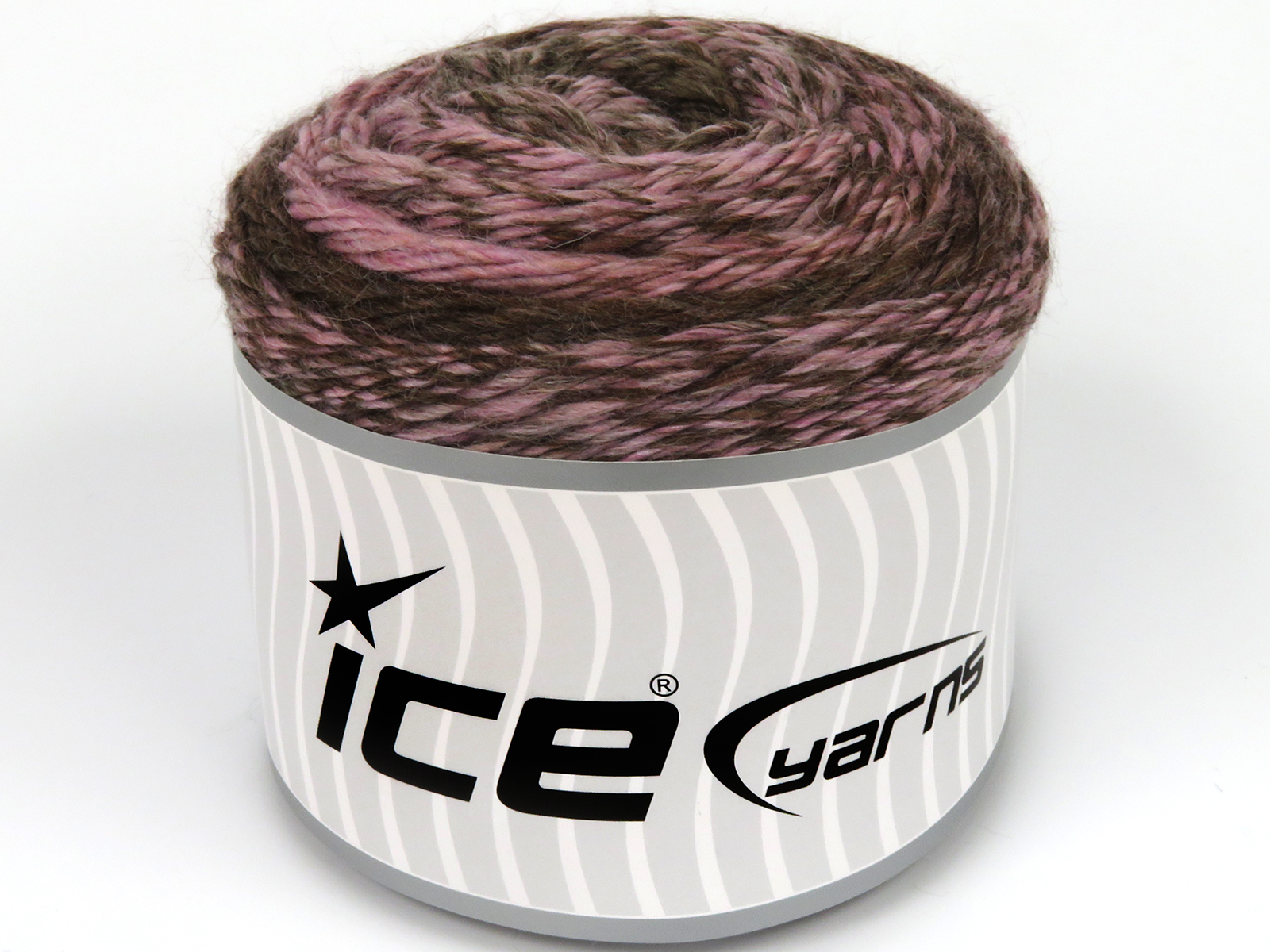 Lot of 2 x 150gr Skeins Ice Yarns CAKES CAMARO (50% Wool) Yarn Pink Shades Camel Shades - photo 2