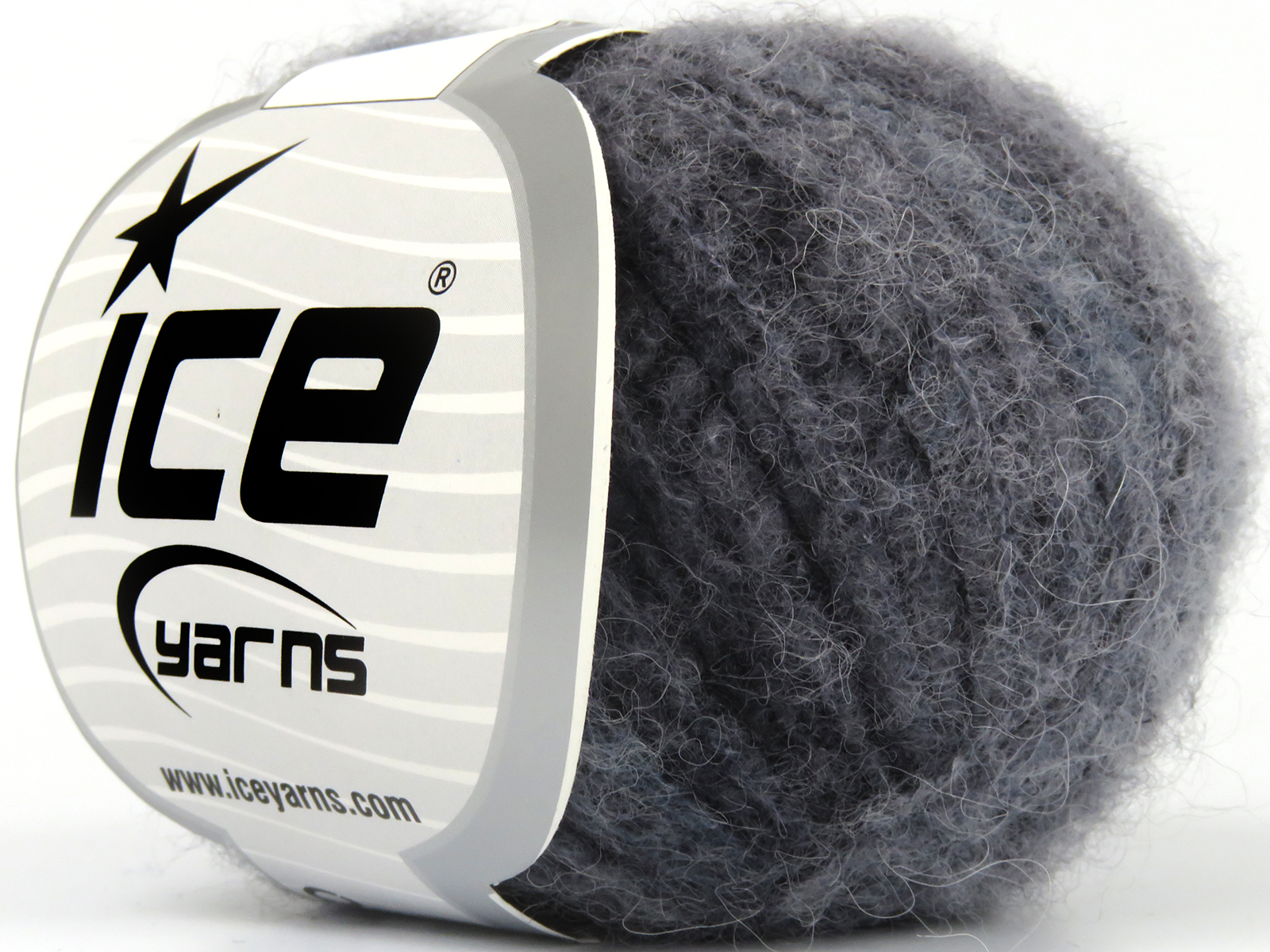 Lot of 10 Skeins Ice Yarns CARESS BABY ALPACA COLOR (30% Baby Alpaca31% Extrafine Merino Wool) Yarn Black Grey Indigo Blue - photo 2