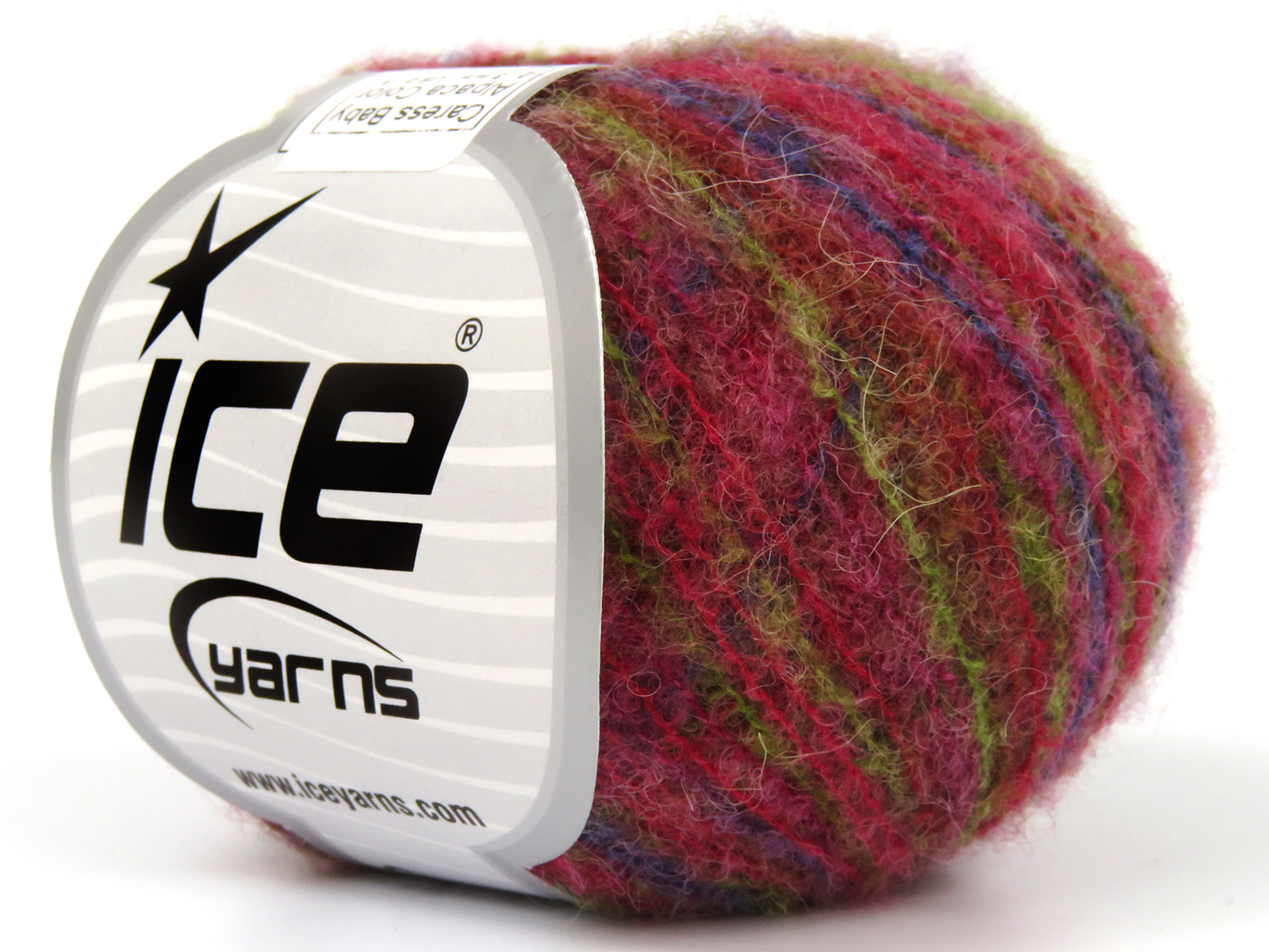Caress Baby Alpaca Color Kırmızı Yeşil Mavi