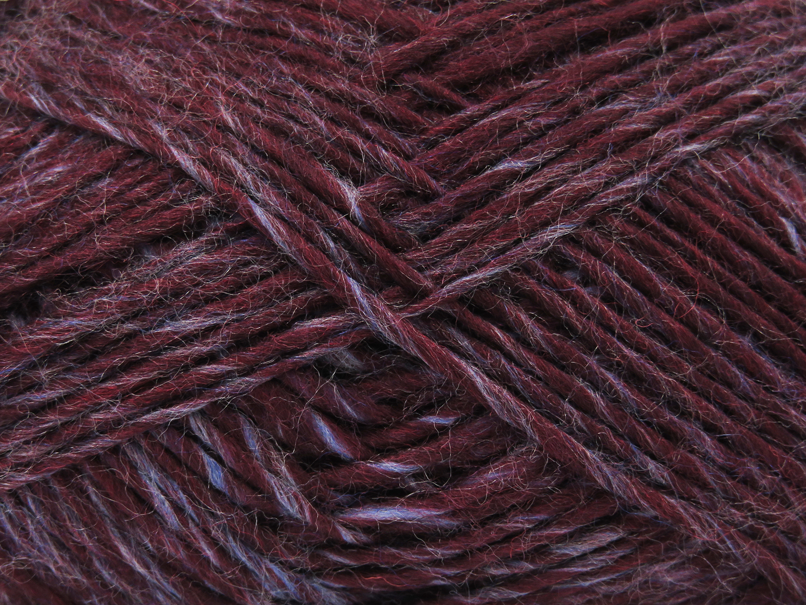 Sonriente Alpaca Koyu Bordo Mavi
