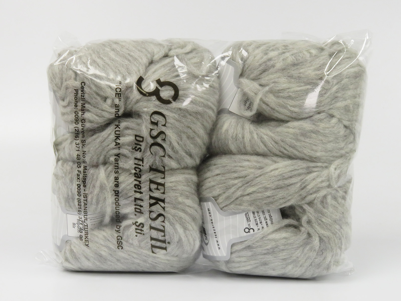 Baby Alpaca Air Açık Gri
