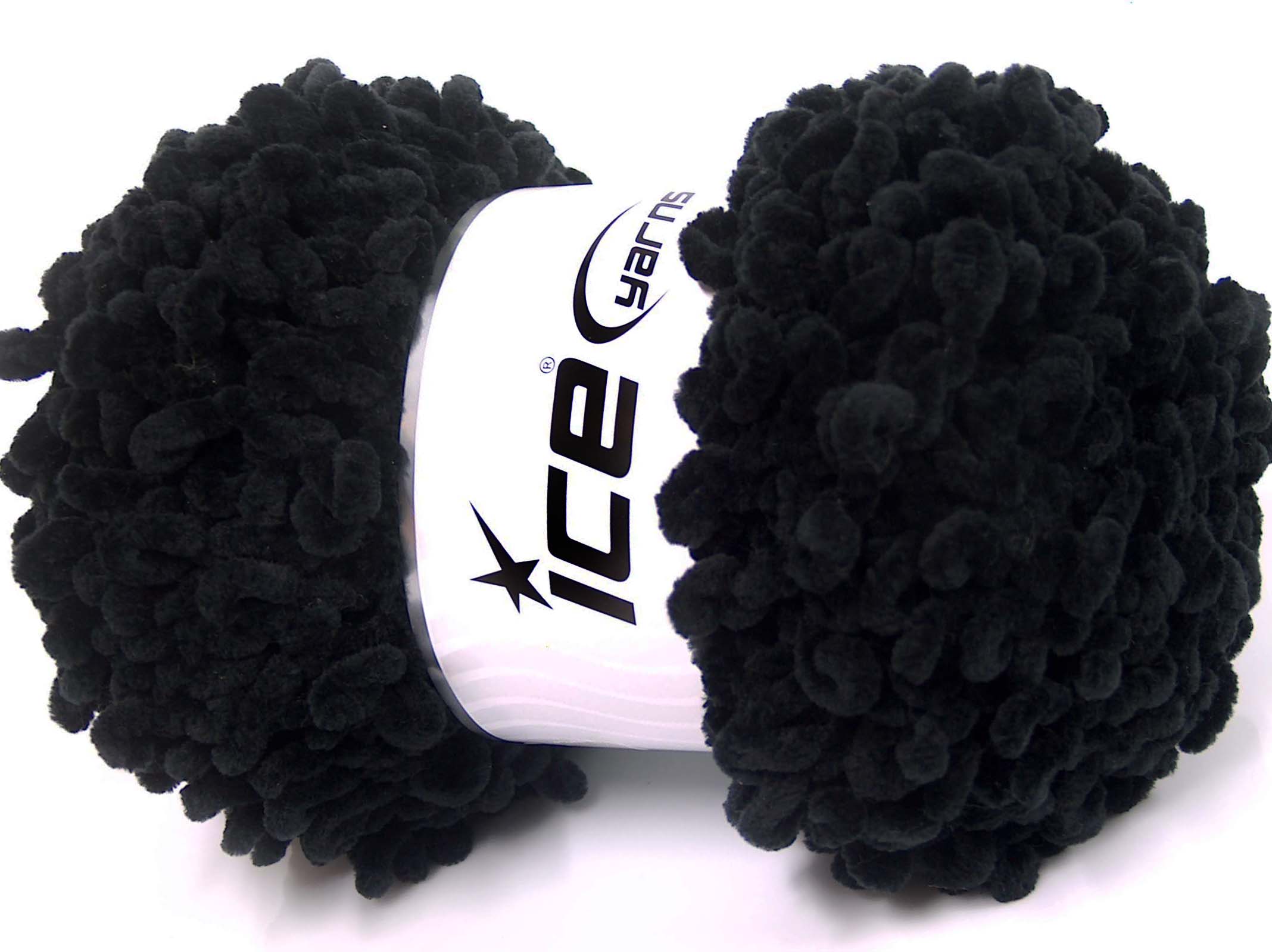 Chenille Boucleron Siyah