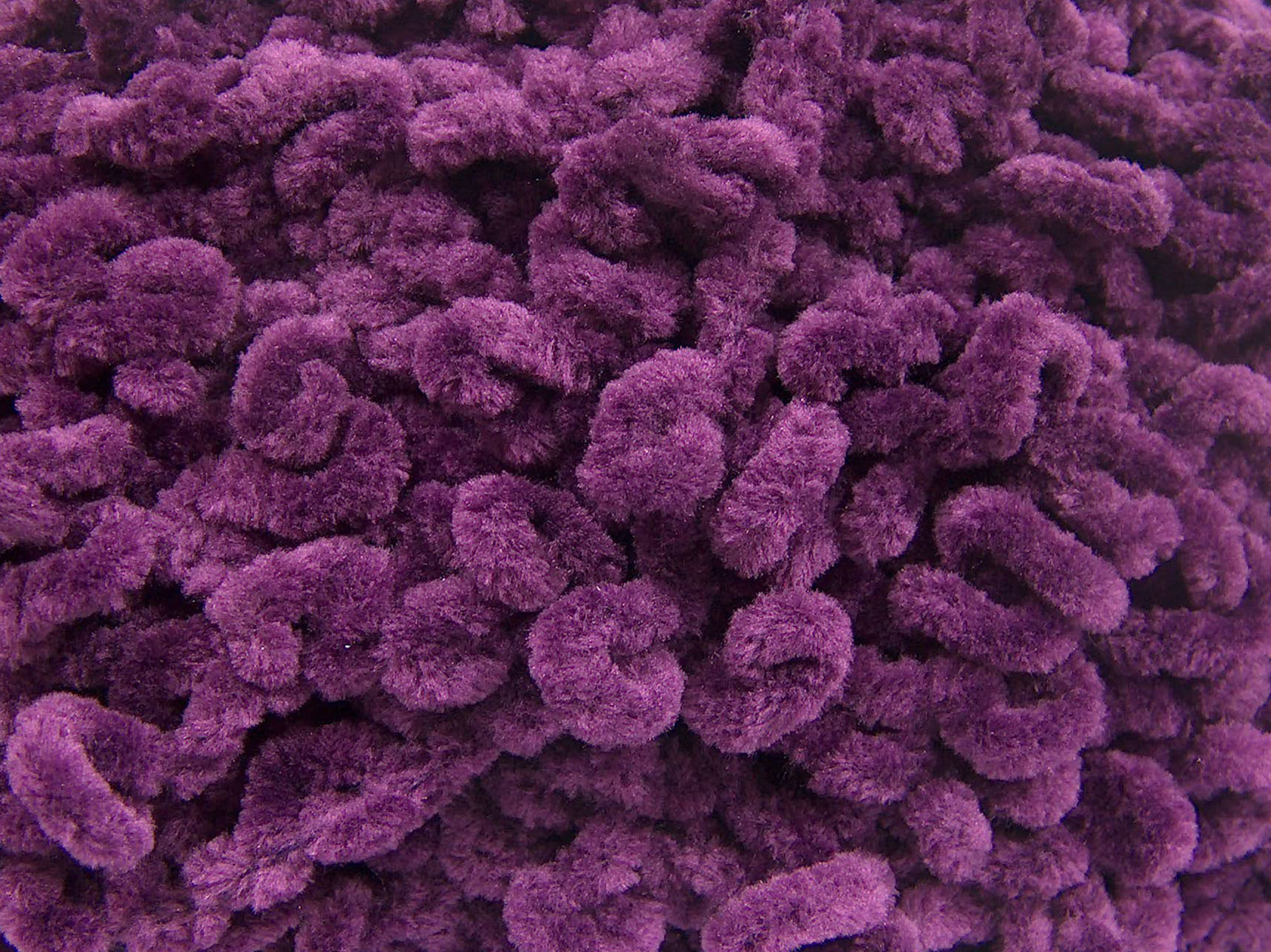 Chenille Boucleron Mor