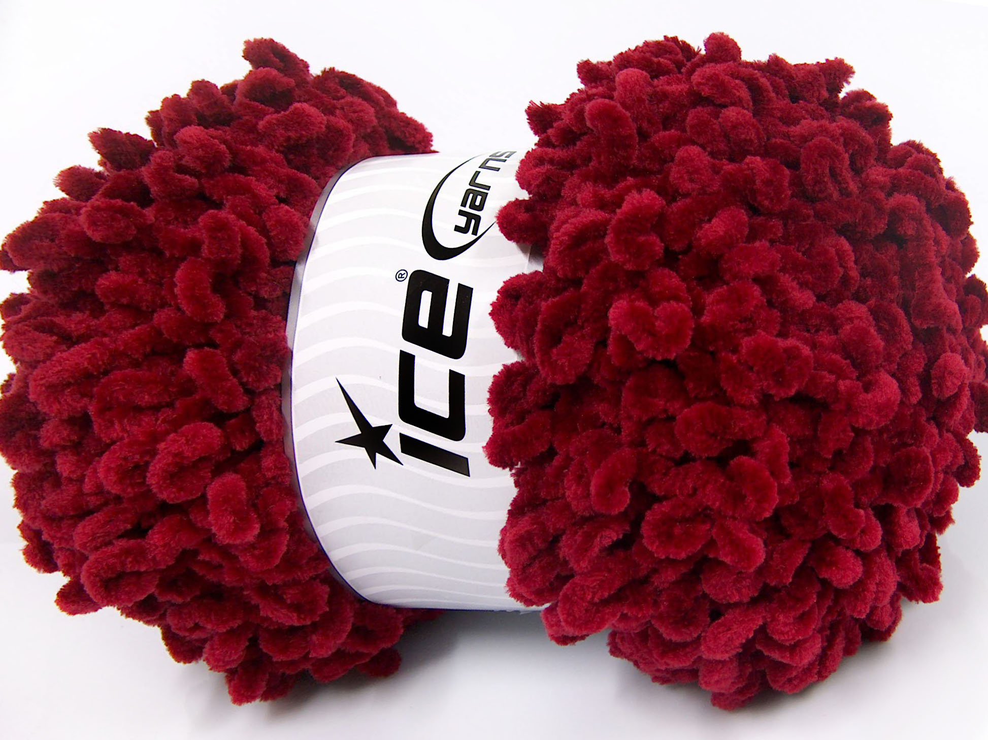 Chenille Boucleron Bordo