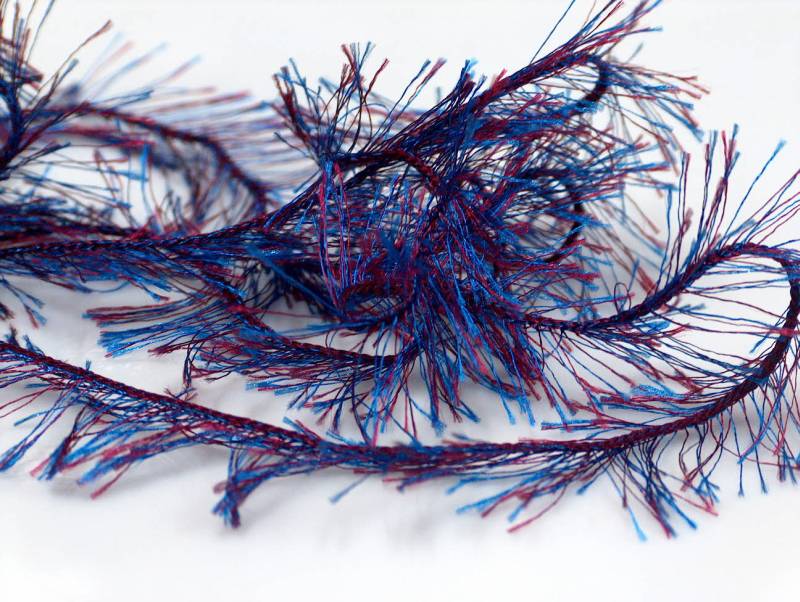 Eyelash 100gr Burgundy, Navy