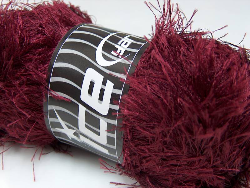 Eyelash 100gr Bordo