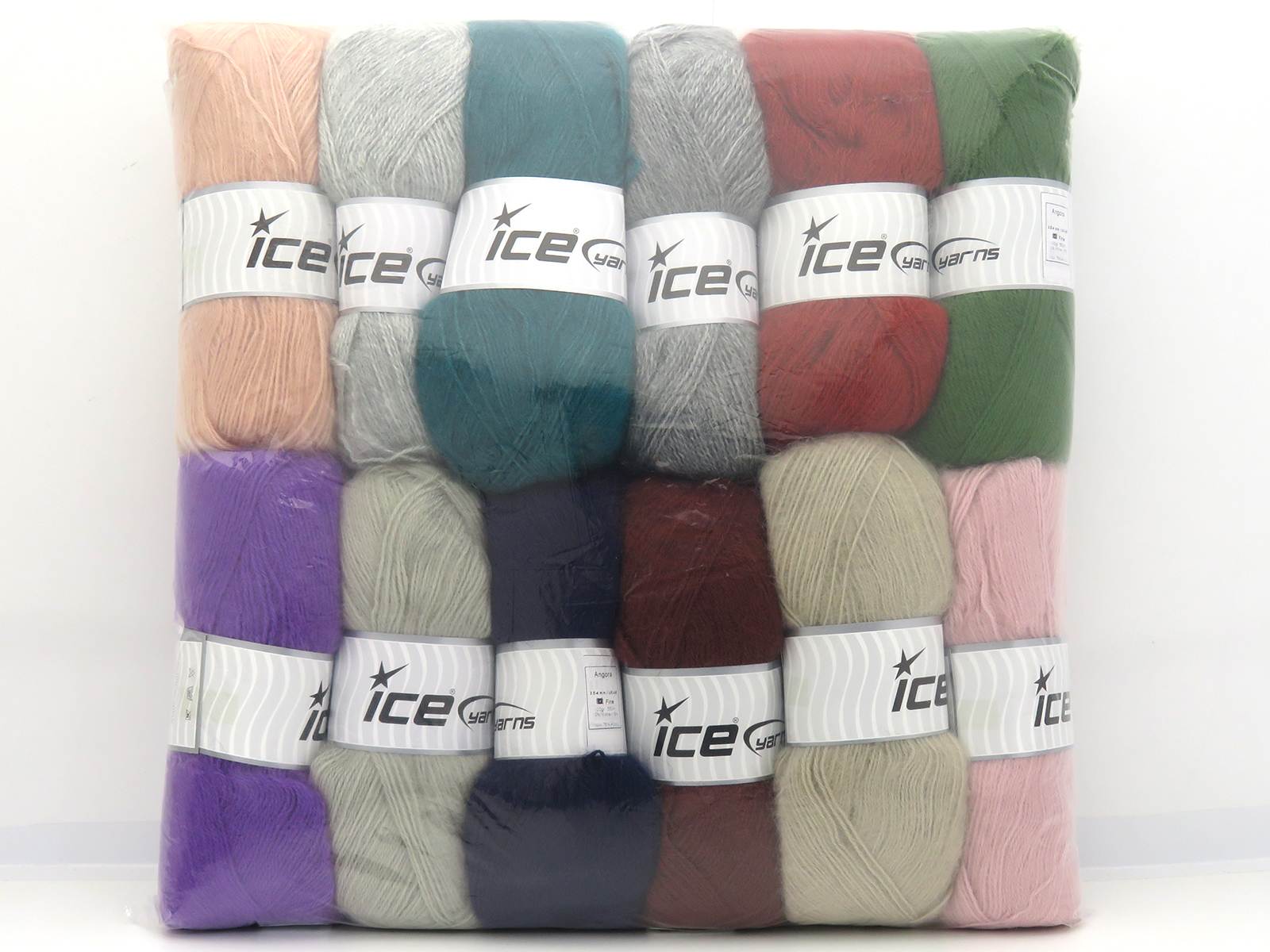 Mixed Lot Angora Yarns