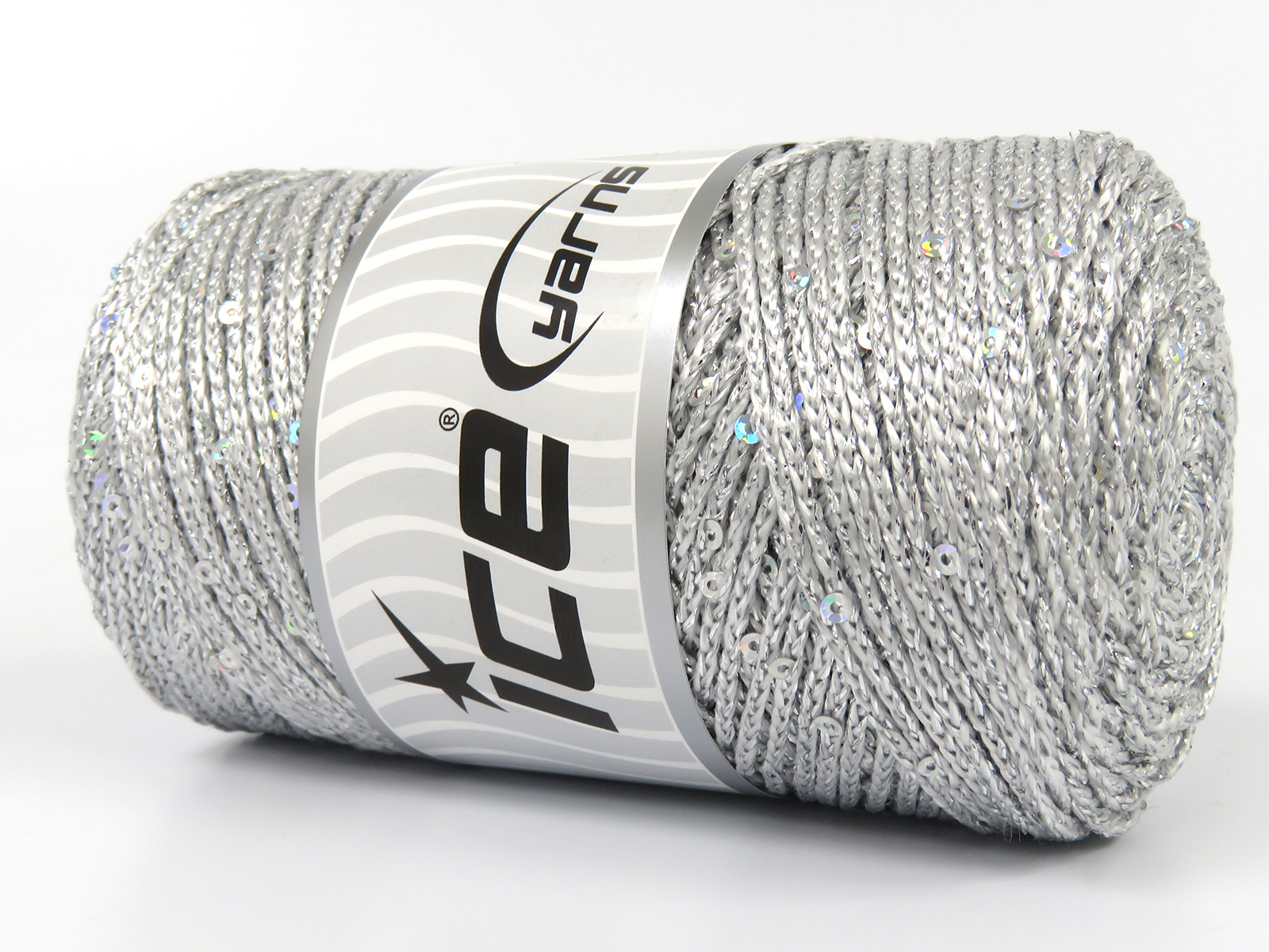 Macrame Glitz Paillette Gümüş
