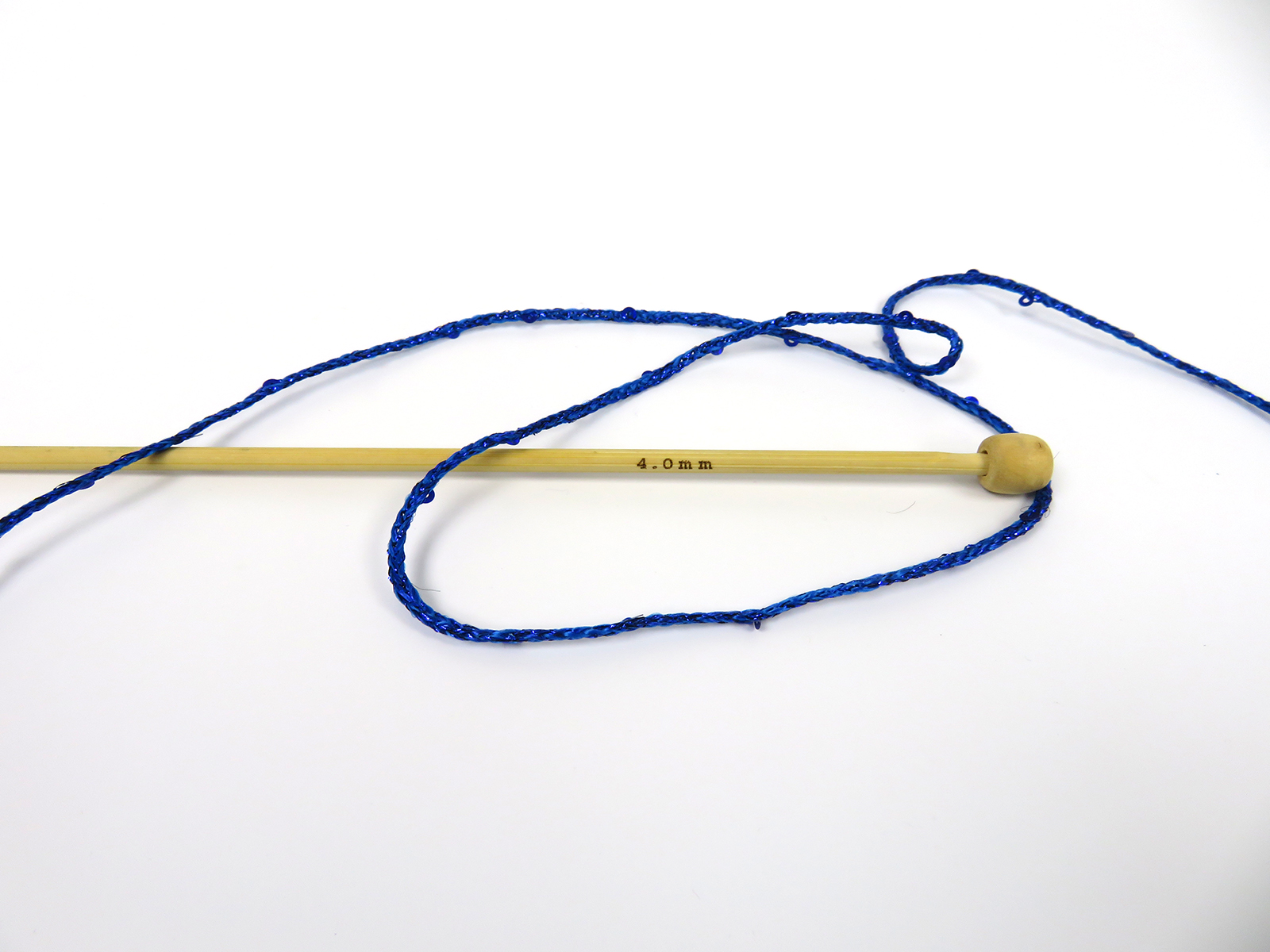 Macrame Glitz Paillette Mavi