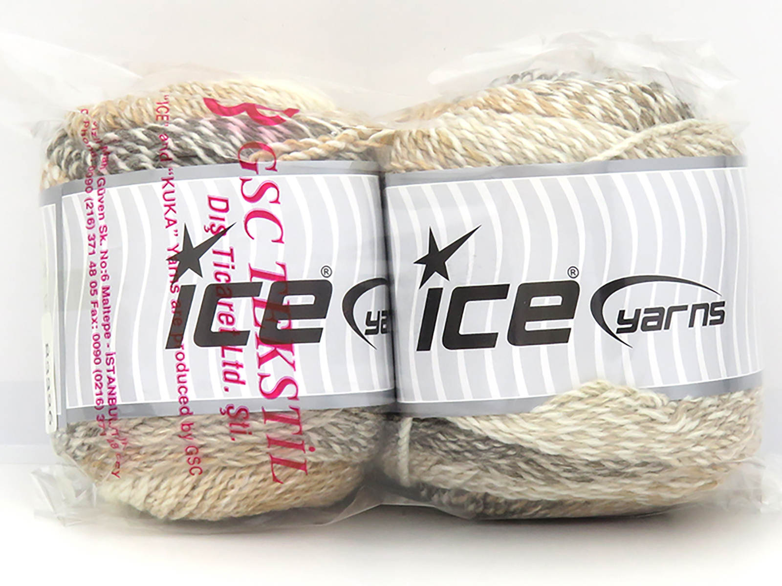 Mixed Lot Self Striping Yarns