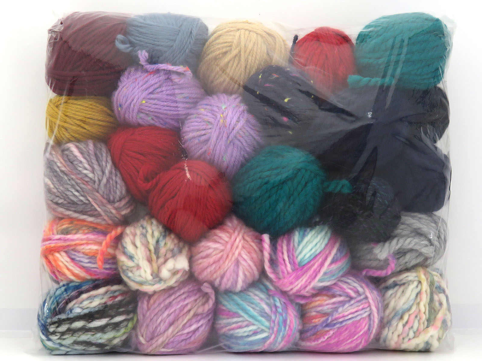 Mixed Lot Leftover Bulky Yarns