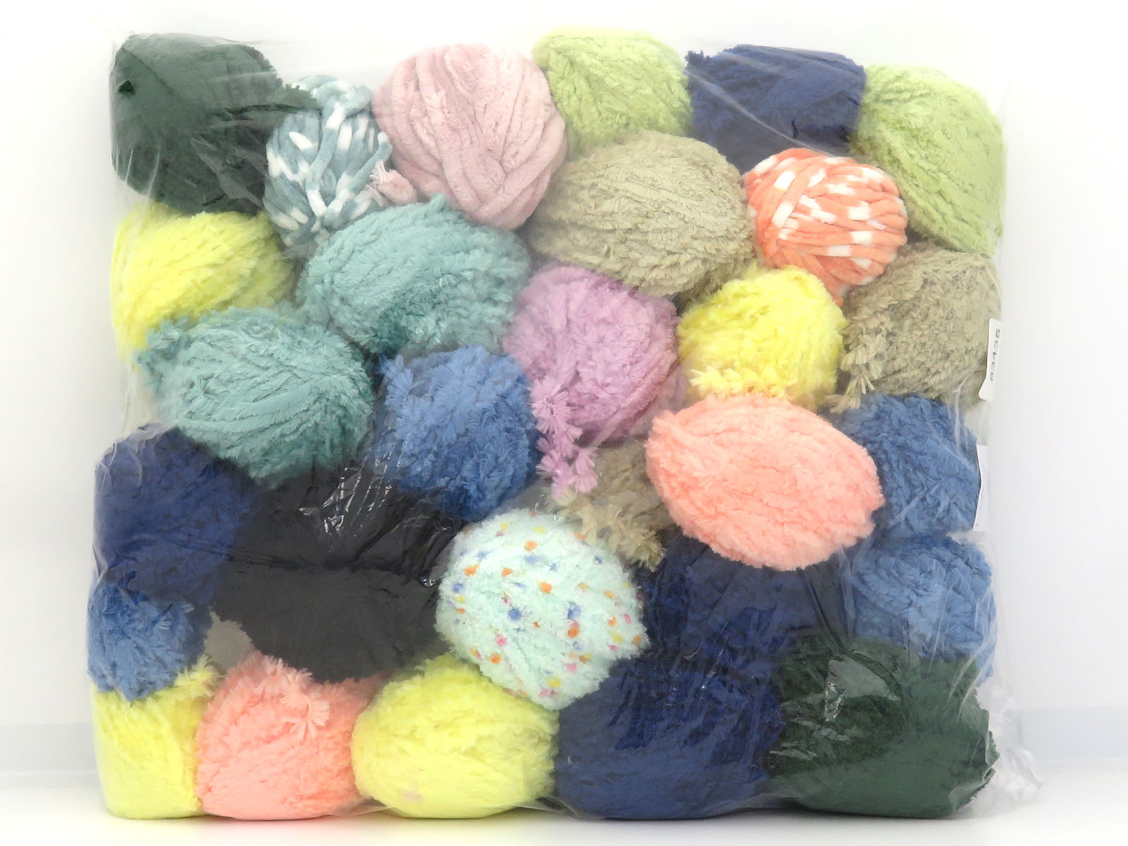 Mixed Lot Leftover Soft Yarns