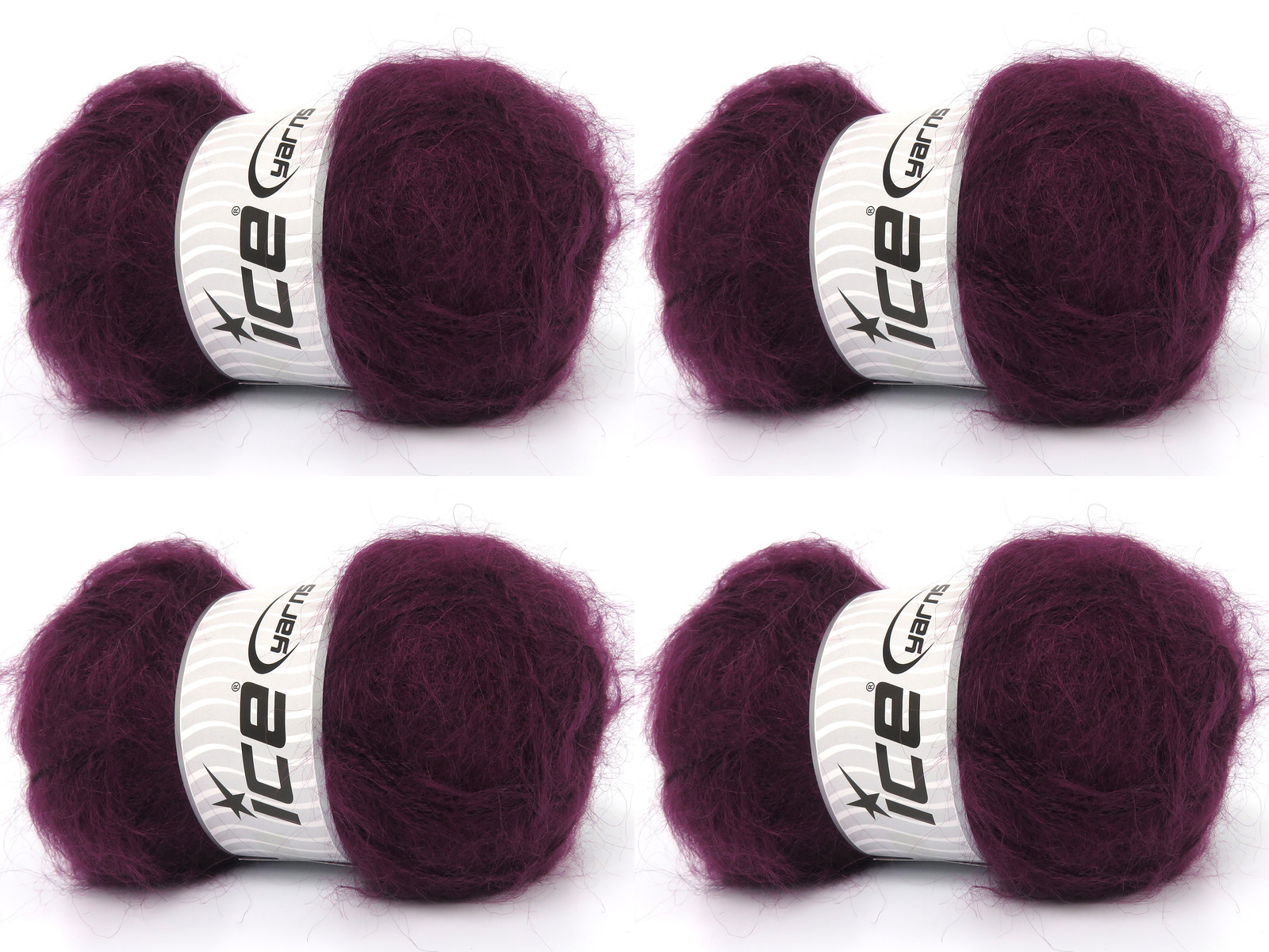 Mohair Classic Koyu mor