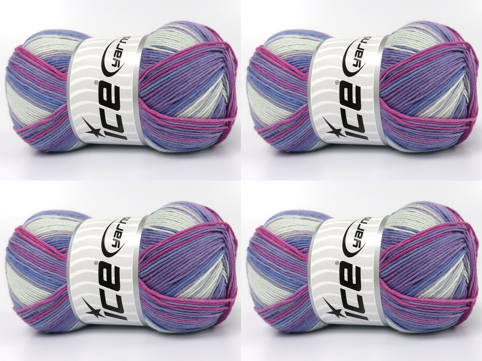 Cotton Magic Pembe Leylak Tonları Açık Mavi
