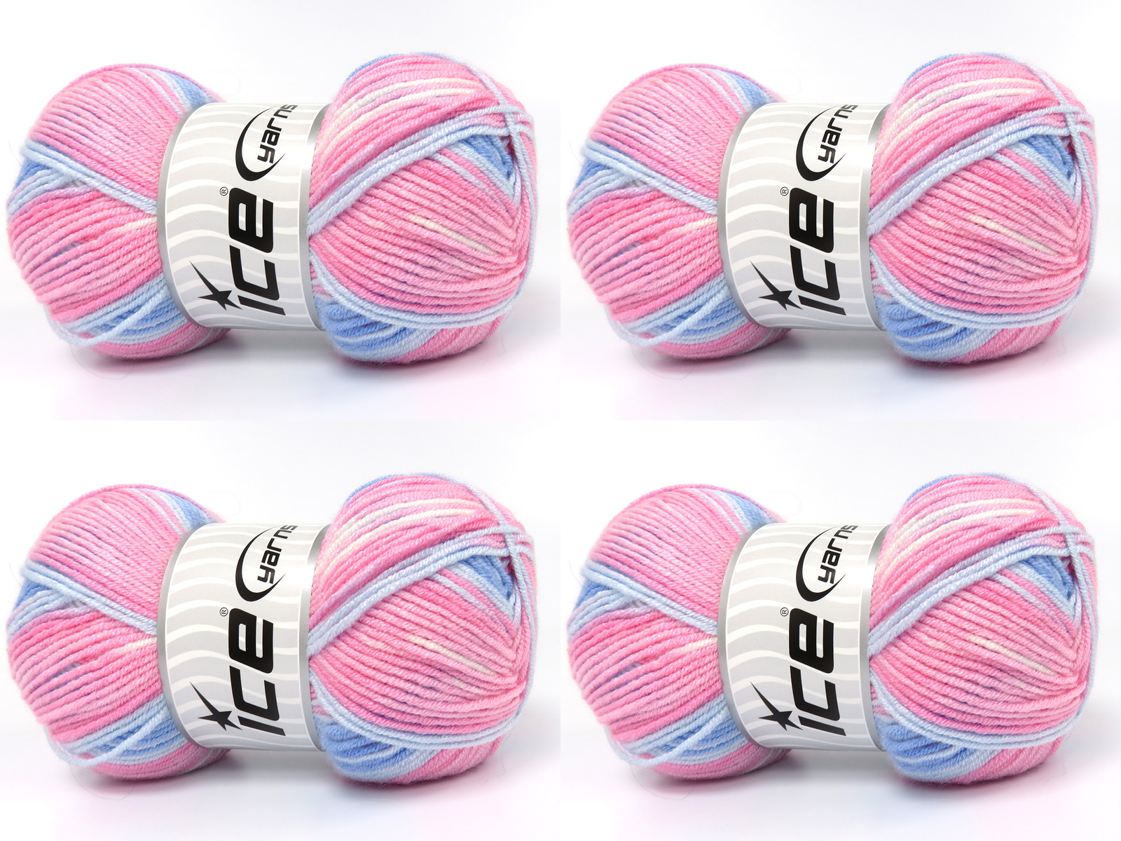 Baby Bamboo Magic Beyaz Pembe tonları Mavi Tonları