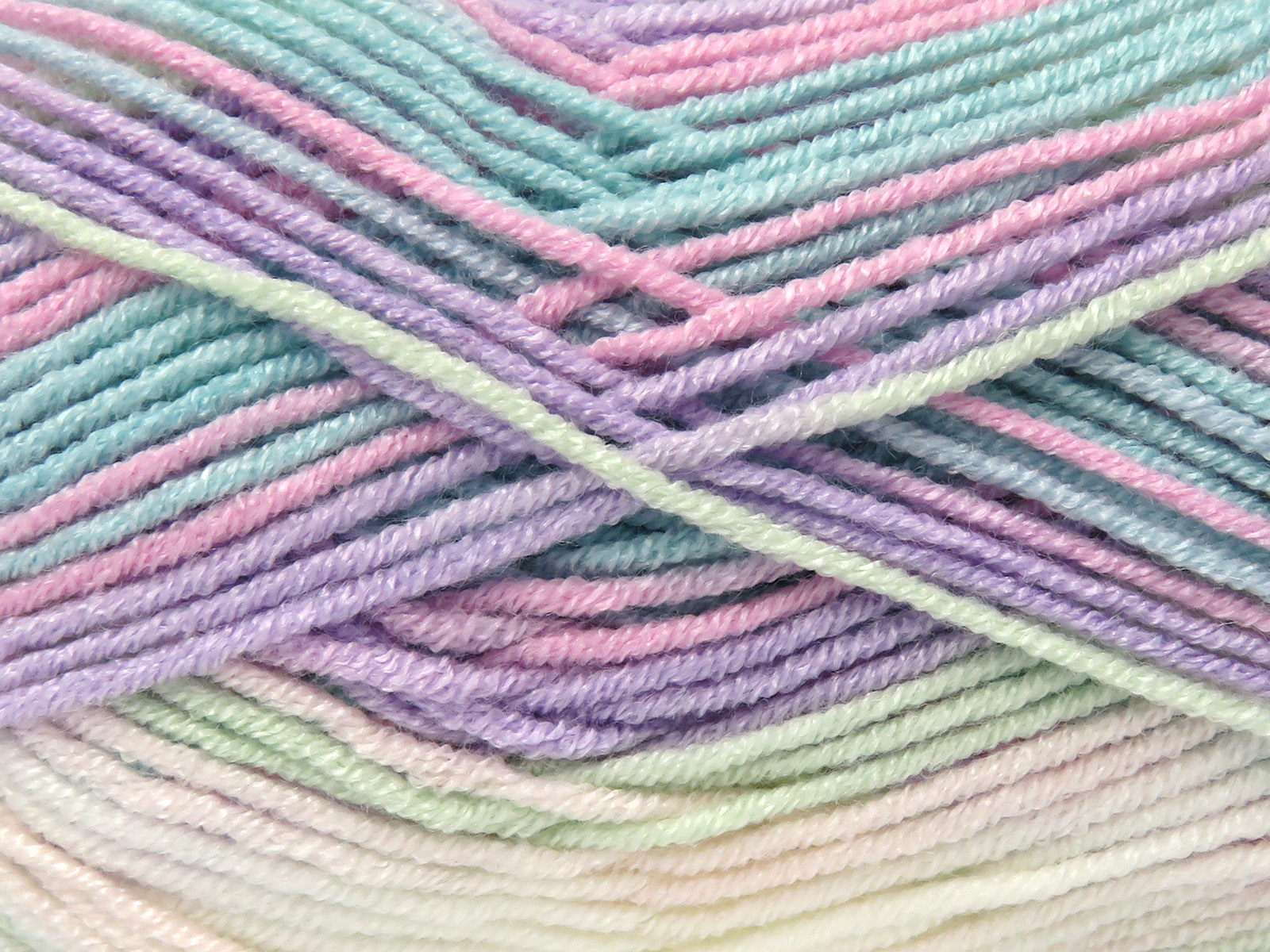 Baby Bamboo Magic Beyaz Pembe Açık Lila Yeşil Tonları