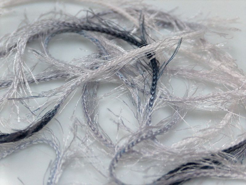 Eyelash 100gr White, Silver, Grey