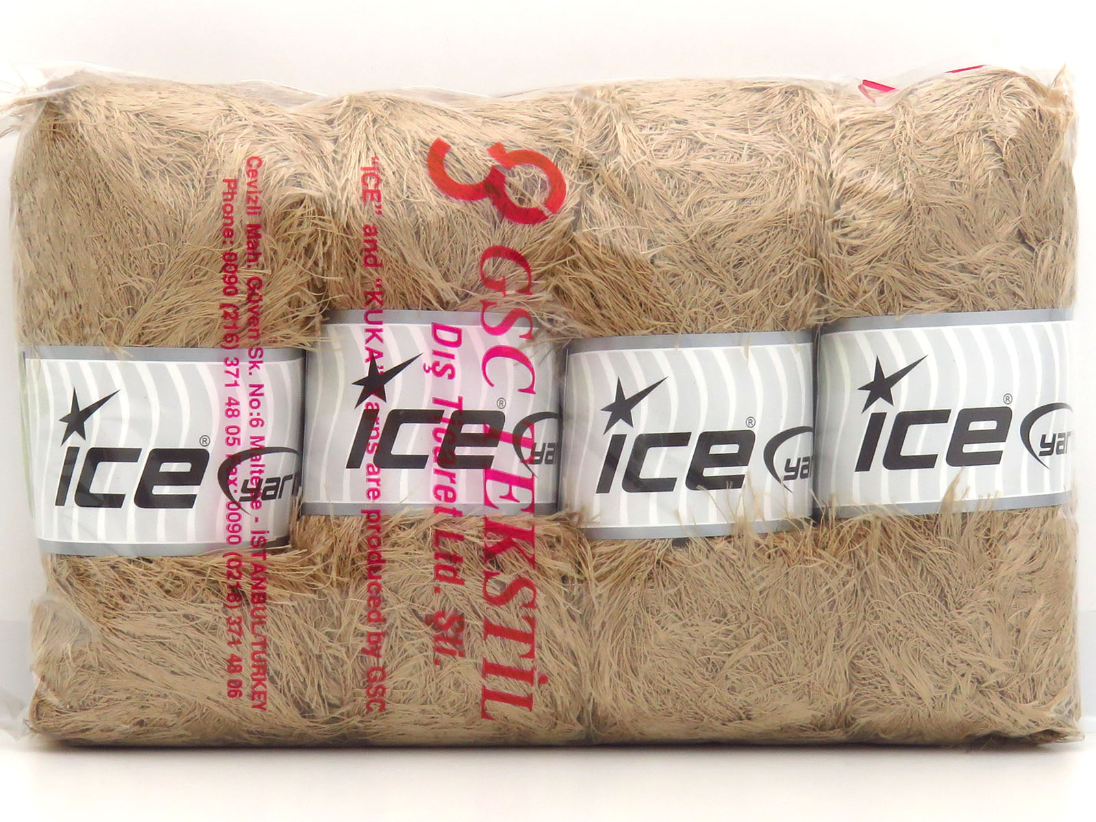 Eyelash 100gr Light Camel