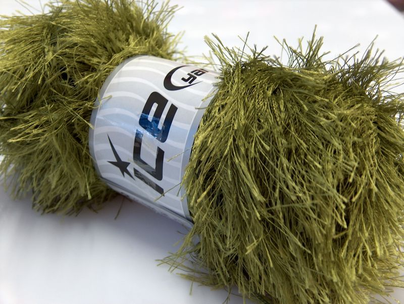 Eyelash 100gr Yeşil Koyu yeşil