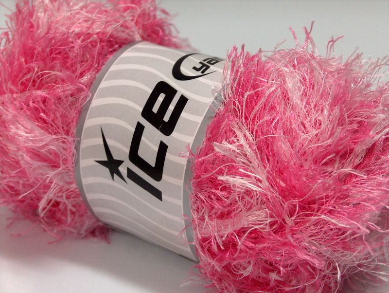 Eyelash 100gr Pink, White
