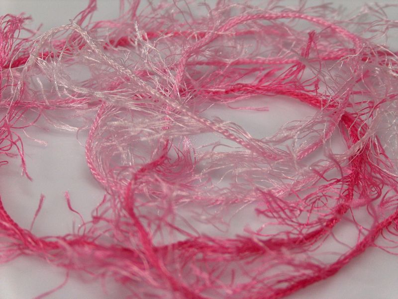 Eyelash 100gr Pink, White
