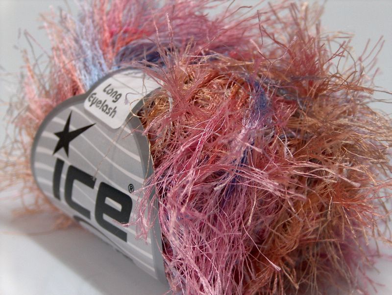 Long Eyelash Pink, Blue, Orange