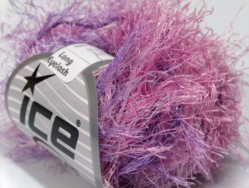 Long Eyelash Pink, Lilac, White