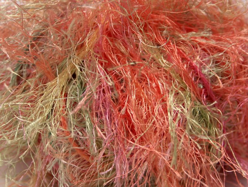 Long Eyelash Orange, Green, Pink