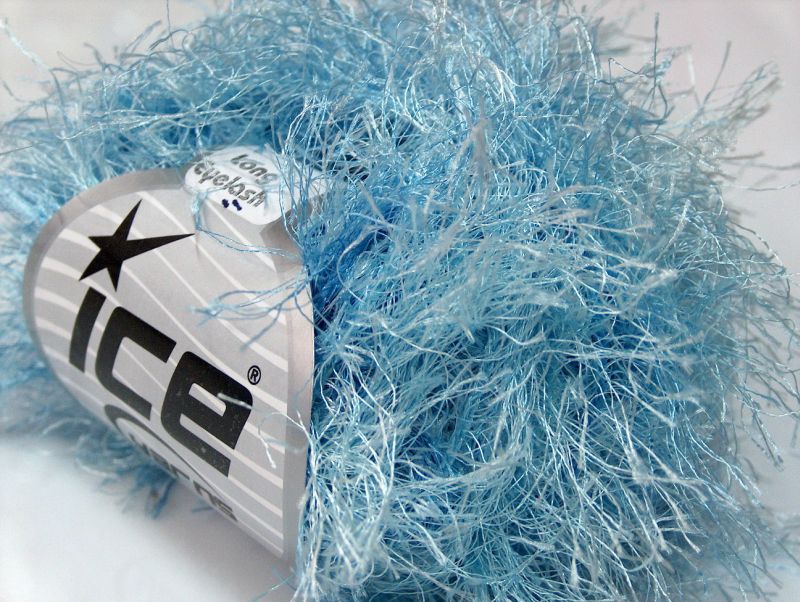 Long Eyelash Blue, Ice Blue