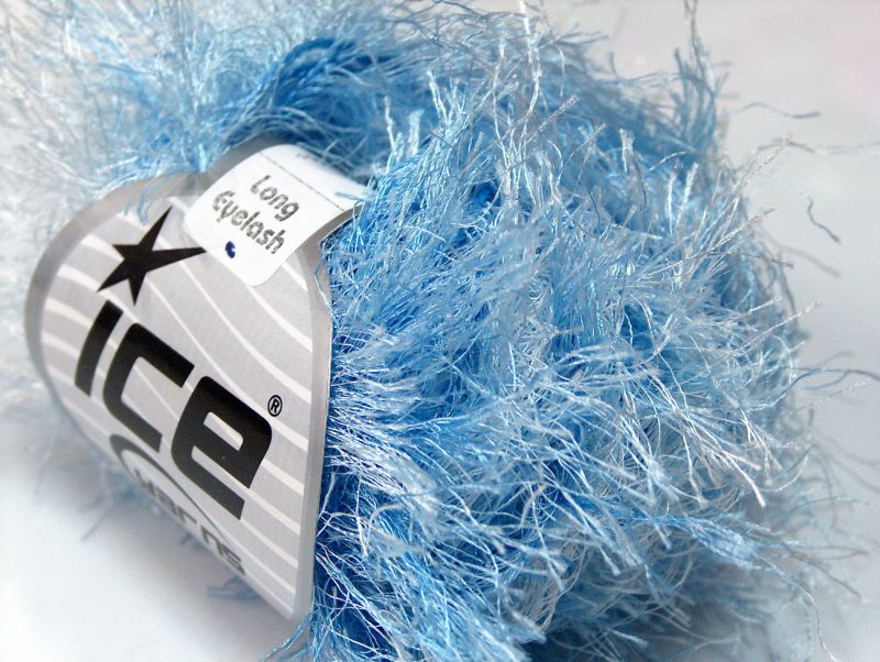 Long Eyelash Blue, Beige