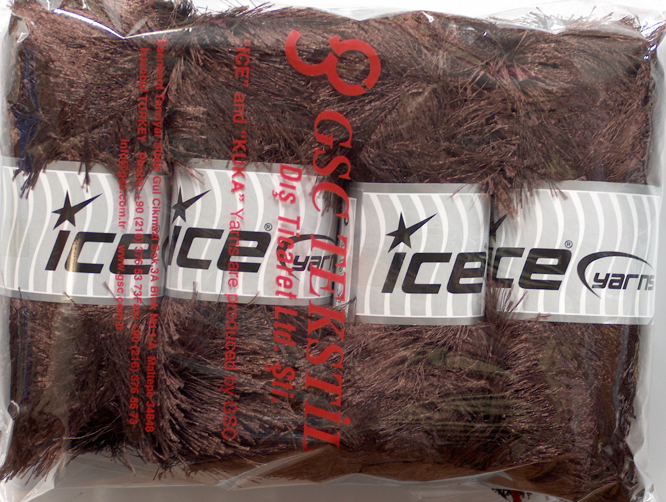 Eyelash 100gr Kahverengi