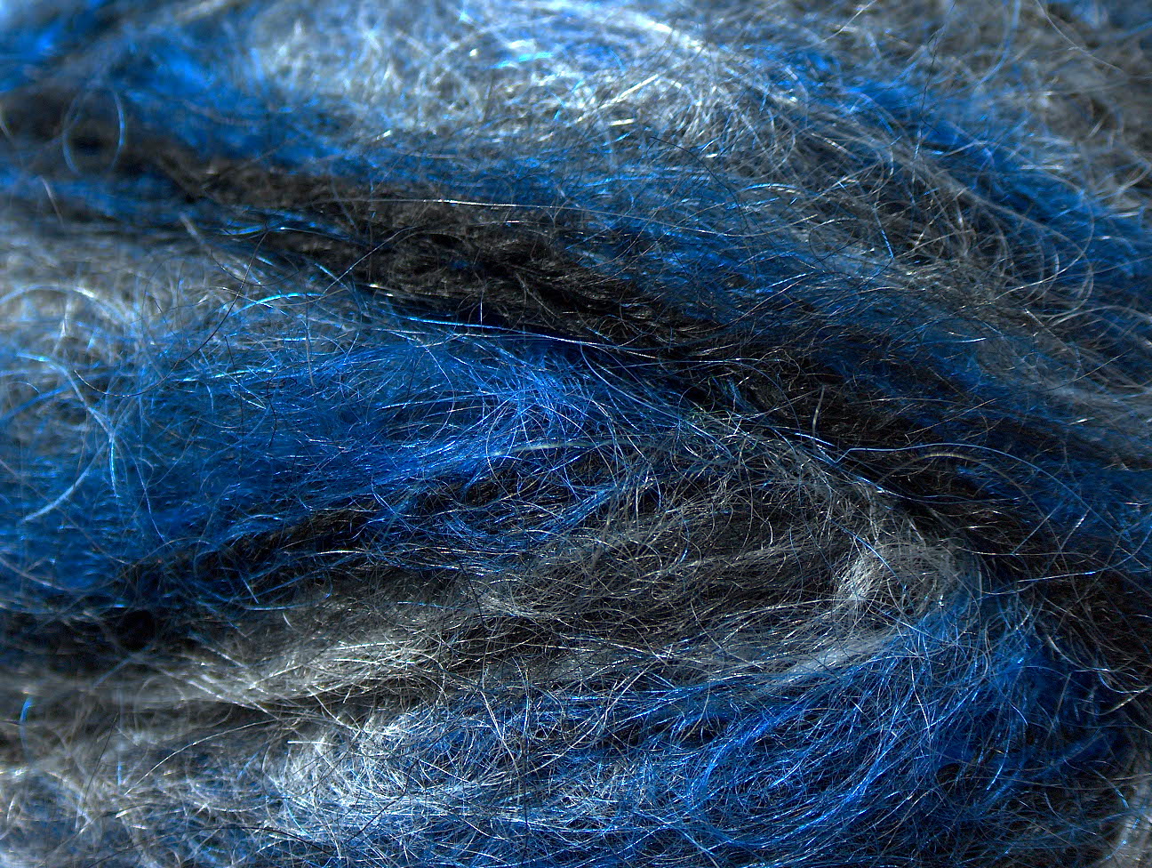 Mohair Classic Black, Blue, Grey