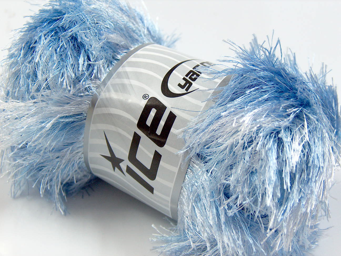 Eyelash 100gr Blue, White