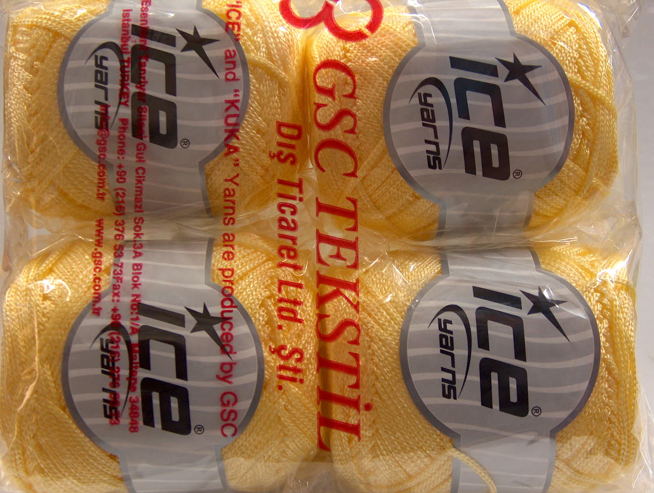 Macrame Cord Yellow