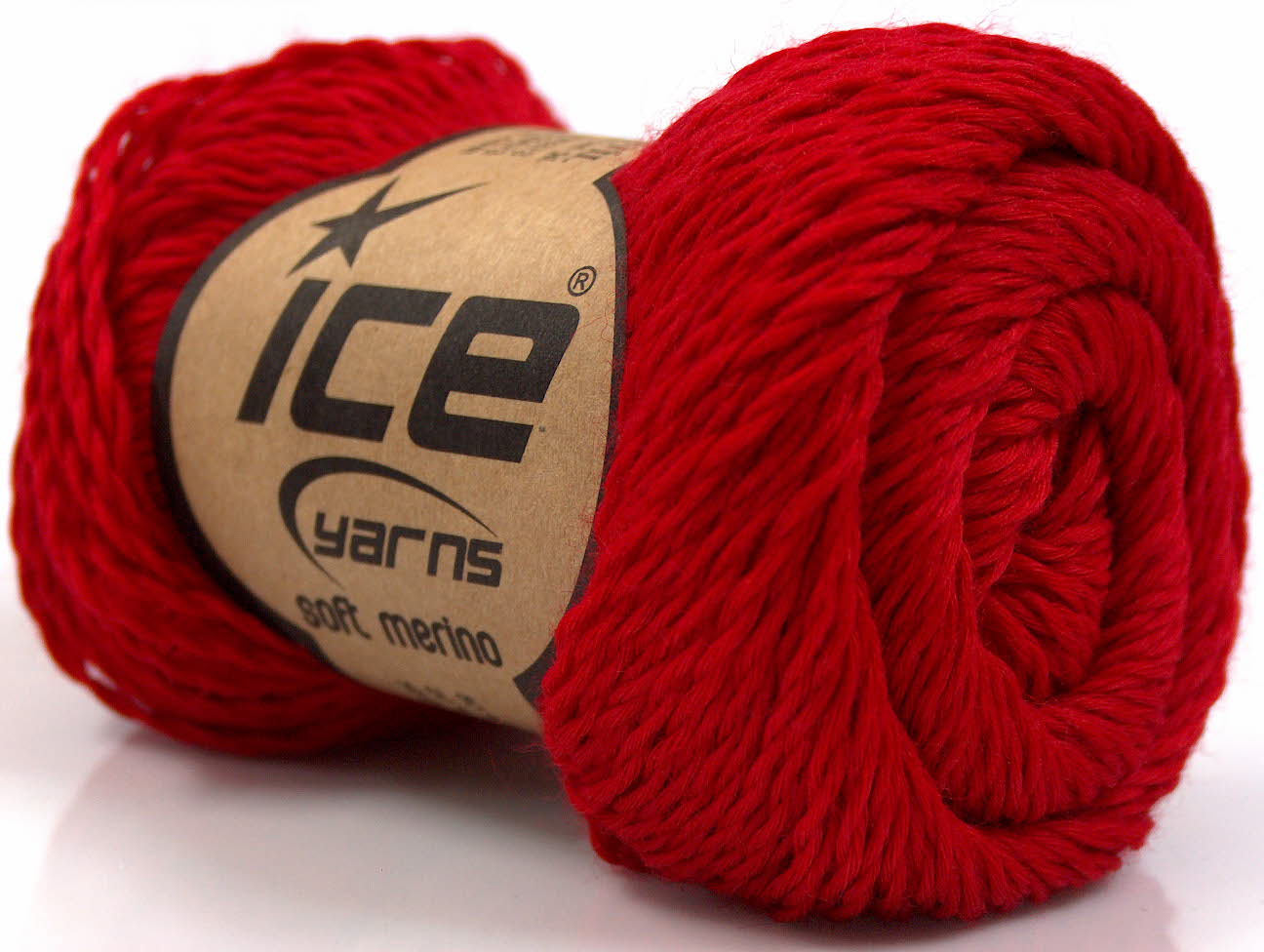 Soft Merino Bright Red